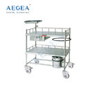 AG-SS052 CE ISO المواد الصلب أداة الحقن الطبية عربة الحقن