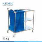 AG-SS010A خزانة ملابس طبية من الستيل المقاوم للصدأ مع حقيبة غسيل واحدة