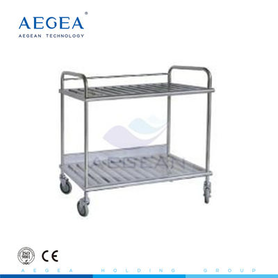 AG-SS036 غرفة العمليات الفولاذ المقاوم للصدأ أداة جراحية عربة